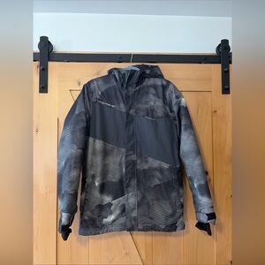 Obermeyer Jacket Youth Sz XL 18/20 Kids Hood Insulated Ski Snowboard Coat Winter